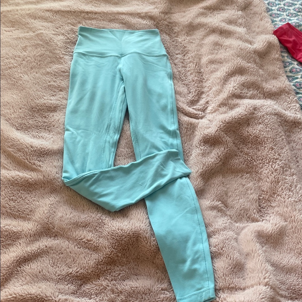Light Blue High-Waisted Leggings lululemon